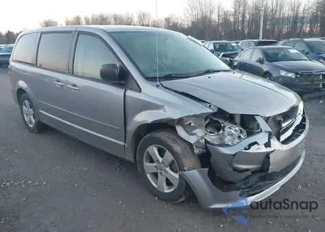 2014 Dodge Grand Caravan Se из США, поврежденный, VIN 2C4RDGBG6ER167152